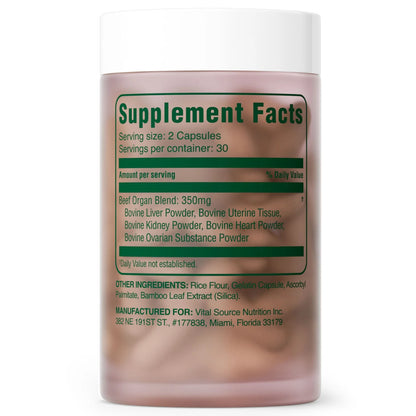 Primal Goddess Beef Organs